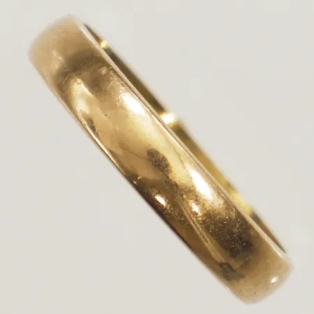 Ring stl 17¾ gravyr 18K Vikt: 3,8 g
