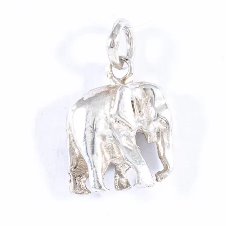 Hänge elefant 10,5x17mm, silver 2,3g. 