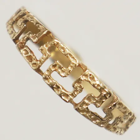 Ring stl:18 bredd 2,7mm 14K Vikt: 1,5 g