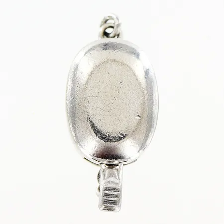 Lås till collier 20x10mm, silver 925/1000. Vikt: 2,6 g