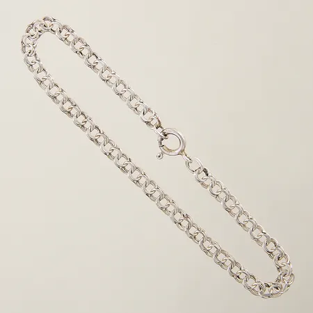 Armband Bismarck längd 20cm bredd 3,8mm silver 925/1000 Vikt: 3,3 g