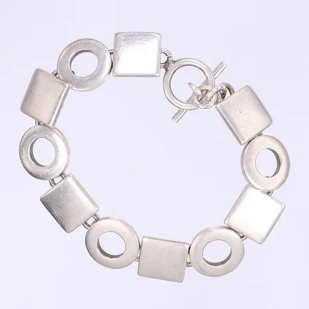 Armband längd 19cm bredd 12mm silver 925/1000 Vikt: 41,7 g