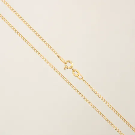 Kedja Pansar längd 58cm bredd 1,6mm 18K  Vikt: 4,7 g