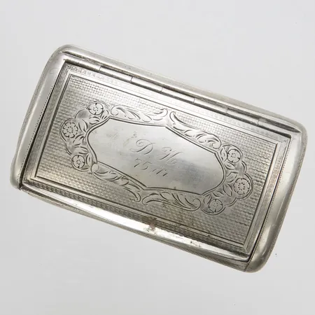 Dosa, defekt, gravyr,835/1000 silver Vikt: 85,2g Vikt: 85,2 g