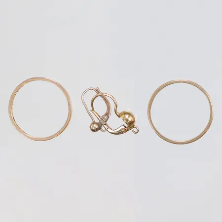 Diverse guld, defekt 18K Vikt: 6,8 g