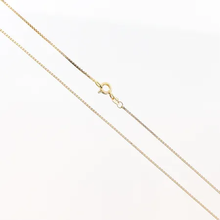 Kedja Venezia längd 39,5cm, bredd 1mm, 14K Vikt: 2,7 g
