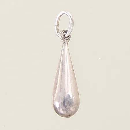Hänge droppe 20x5mm silver 830/1000 Vikt: 0,5 g