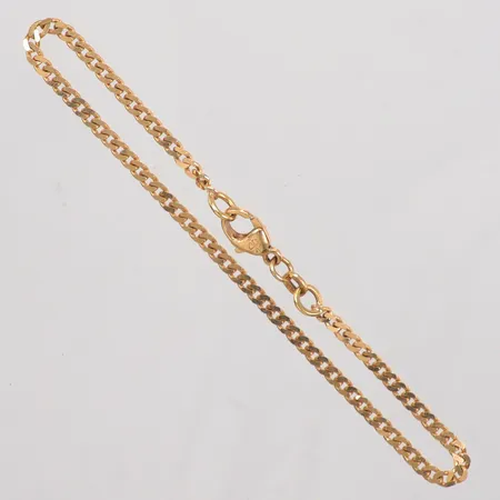 Armband Pansar längd 19,5cm bredd 2,60mm 18k Vikt: 5,3 g