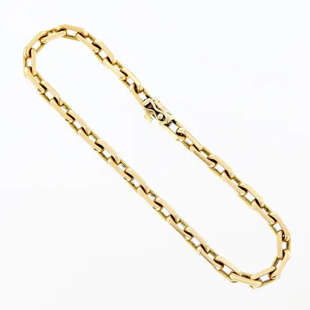 Armband Ankar längd 19,5cm bredd 4,5mm 18K Vikt: 18,8 g
