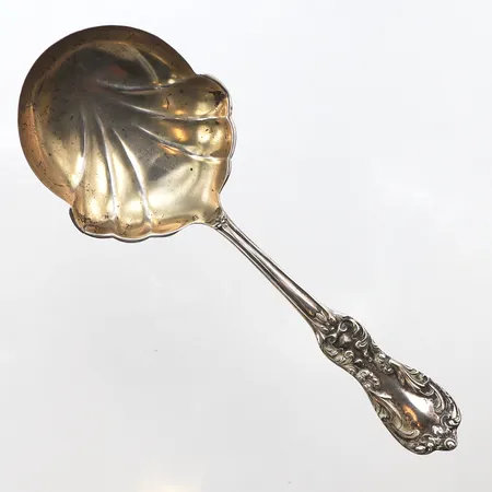 1 Kompottsked, längd 15,5cm, 830/1000 silver. Vikt: 24,9 g
