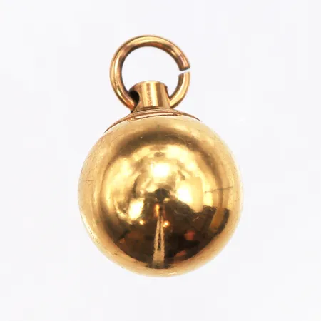 Hänge, Skultunakula, Ø17mm, förgylld mässing något sliten/repig.