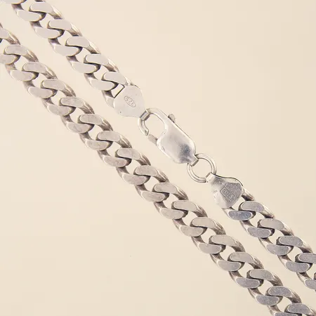 Kedja Pansar längd 51cm bredd 7mm GHA silver 925/1000  Vikt: 48,5 g