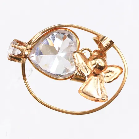 Diverse guld, defekter, stenar, ojämnheter, 18K. Vikt: 2,6 g