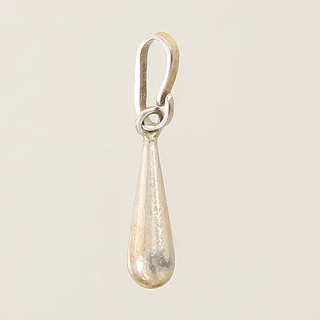 Hänge droppe 21x4mm silver 835/1000 Vikt: 1,1 g