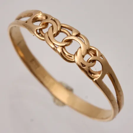 Ring stl:17, bredd ca 2-4mm, 18K, 1,16g. 