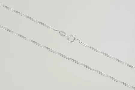 Halskedja pansar längd 42 cm, silver 925/1000 Vikt: 2,9 g