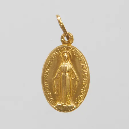 Hänge, Mirakulösa medaljen, 23x11mm, 18K Vikt: 1,9g Vikt: 1,9 g