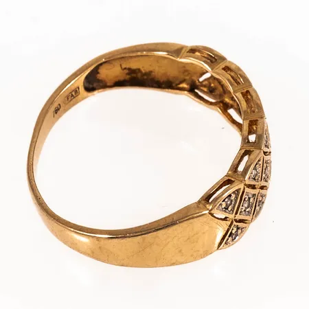 Defekt ring 18K 2,4g Vikt: 2,4 g