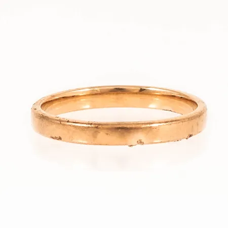 Ring slät stl:20 bredd 3mm, gravyr, djupa hack, 9K 3,0g.