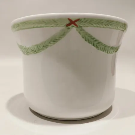 Ytterfoder "God Jul" Gustavsberg, höjd 9cm handmålad porslin 