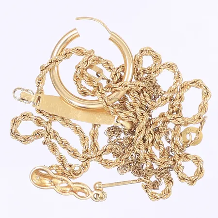 Diverse defekt guld 18K Vikt: 4,7 g