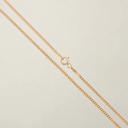 Kedja Pansar GHA längd 70cm bredd 2mm 18K  Vikt: 8,5 g