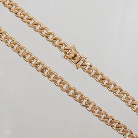 Kedja pansar läng 56cm, bredd 9,1mm, 18K Vikt: 175,1 g