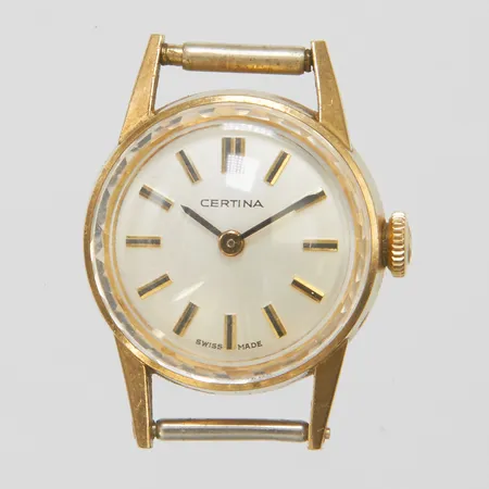 Damur Certina med personlig gravyr 18K brv 9,7g