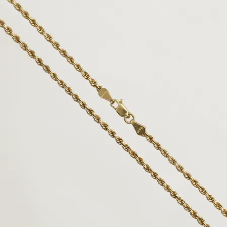 Kedja Cordell 61cm bredd 2,4mm 14K Vikt: 13,1 g