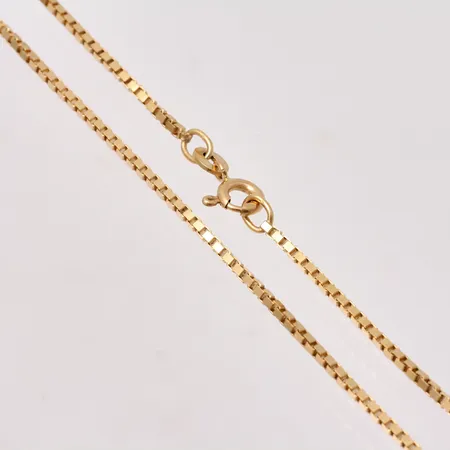 Kedja Venezia 38cm, bredd 1,37mm, 18K, 5,87g. 