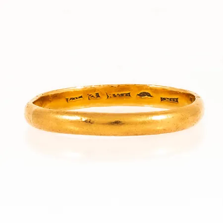 Skev ring 23K 5,7g.