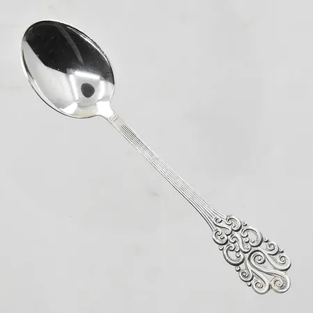 Kaffesked GAB längd 11½cm, tillverkad H9/1958, silver. Vikt: 9,7 g