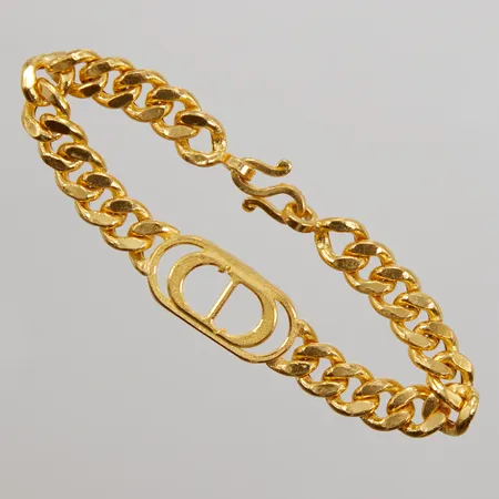 Armband Pansar med integrerat hänge längd 16,5cm, bredd 7,5-11,8mm, Thaiguld 23K Vikt: 15,2 g