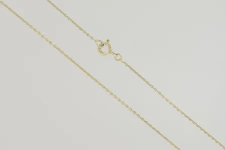 Halskedja ankar längd 47 cm bredd 1 mm, 18K Vikt: 2,3 g
