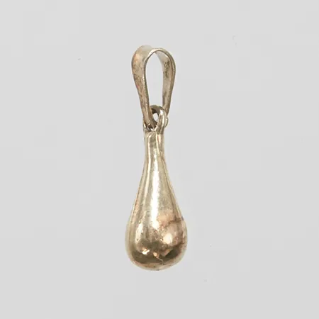 Hänge droppe längd inkl ögla 19mm, 835/1000 silver Vikt: 1,4g Vikt: 1,4 g