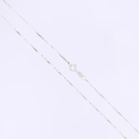 Halskedja Venezia 49cm bredd 1mm 925/1000 silver  Vikt: 3,5 g