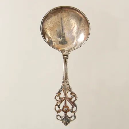 Sked Norge längd 12cm svensk importstämpel modell viking rose silver 830/1000 Vikt: 20,1 g