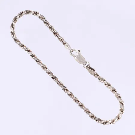 Armband cordell 18cm bredd 3mm 925/1000 silver Vikt: 4,8 g