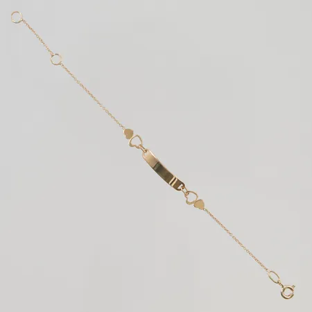 Armband 11,5-13,5cm bredd:3,9mm 18K 1,6g.