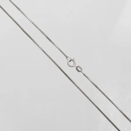 Kedja Venezia längd 42,5cm, bredd 1,1mm, 835/1000 silver Vikt: 3,0g Vikt: 3 g