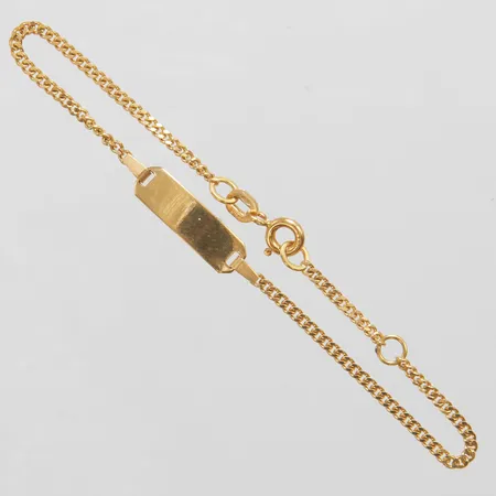 Armband Pansar med integrerad bricka Balestra, längd 15,5cm, bredd 1,5-5mm, 18K Vikt: 2,5g Vikt: 2,5 g