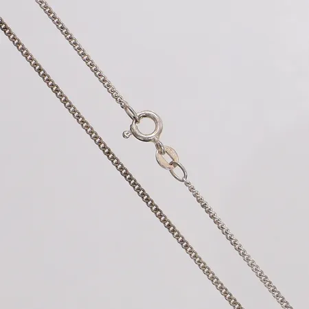 Kedja Pansar längd ca 38,5cm, bredd 1,6mm. 835/1000 silver Vikt: 2,7 g