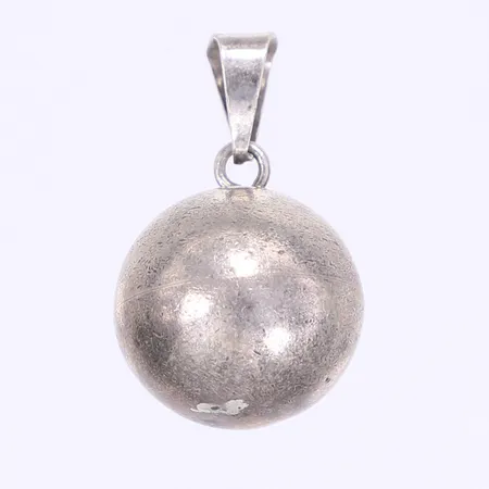 Hänge bjällra 36x21mm 925/1000 silver Vikt: 15 g