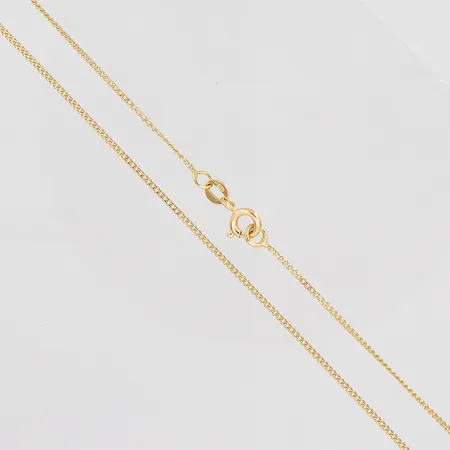 Kedja Pansar längd 45cm bredd 1,1mm 18K Vikt: 2,5 g