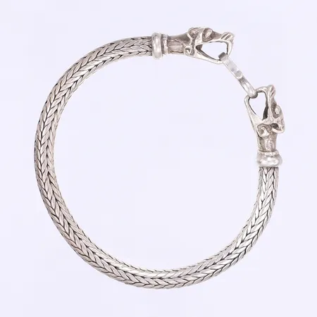 Armband 19cm bredd 5mm 925/1000 silver Vikt: 33 g