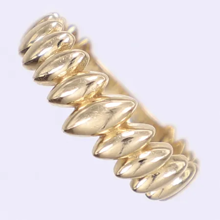 Ring stl:16¾ bredd 2-7mm 14K Vikt: 2,2 g