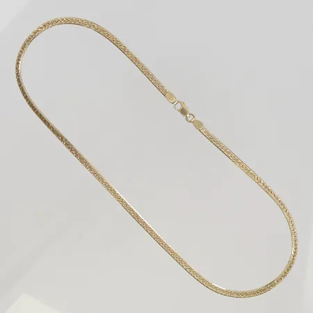 Kedja 40cm bredd:3,5mm14K 15,0g.