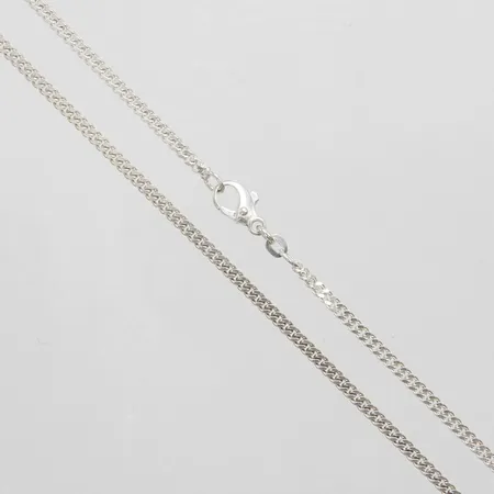 Kedja Pansar längd 45,5cm, bredd 2,7mm, 925/1000 silver Vikt: 9,8g Vikt: 9,4 g