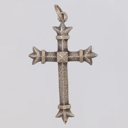 Hänge kors längd 75mm, bredd 40mm, 925/1000 silver Vikt: 12,7 g