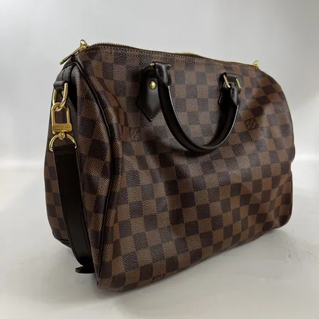 Väska Louis Vuitton Speedy Bandoulière 30 Damier Ebene, 30 x 21 x 17 cm, köpt 2020 Stuttgart, original kvitto, väska är i bra skick, dustbag och kartong.